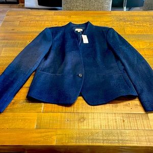 Blue Loft blazer, size 14. Tag still on item.